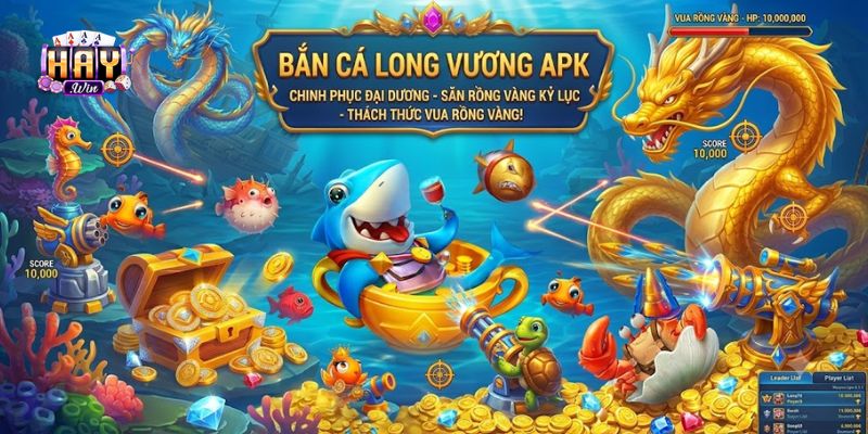 Phiên bản Bắn Cá Long Vương APK mới nhất sở hữu đồ họa đẹp mắt