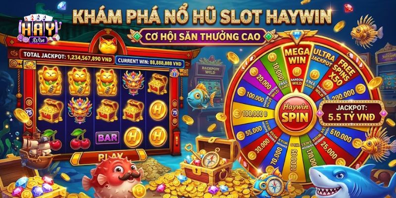 Bí quyết chơi nổ hũ slot tại Haywin